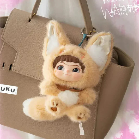 【T018】Wakuku-Fox&Bunny,Trick Or Treat Series Plush Blind Box