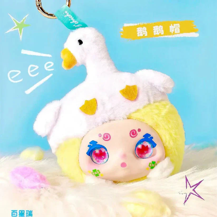 【T012】KIMMON "Hat" Bubble Series Plush Dolls